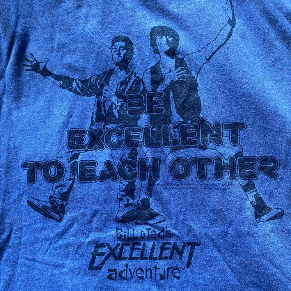 COPY - Loot Crate Bill & Ted Ladies Fitted Tee Sz XL